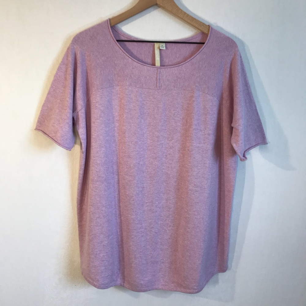 Pure Jill Cashmere Blend Easy Pullover Sweater